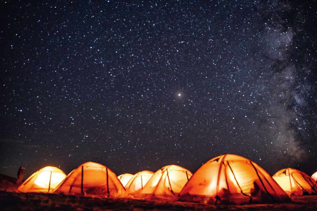 Tende sotto le stelle
