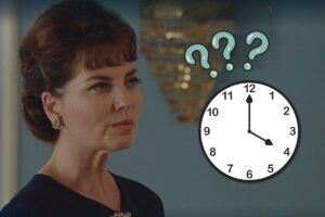 Personaggio Adelaide, orologio e interrogativi