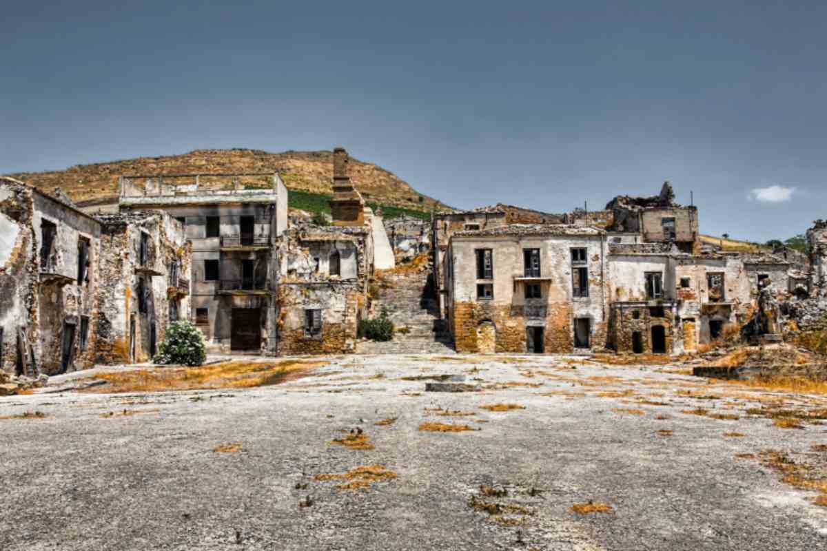 Poggioreale Sicilia, il borgo abbandonato