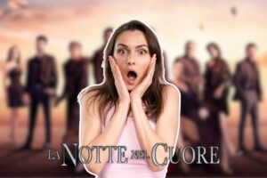 ragazza scioccate e scritta