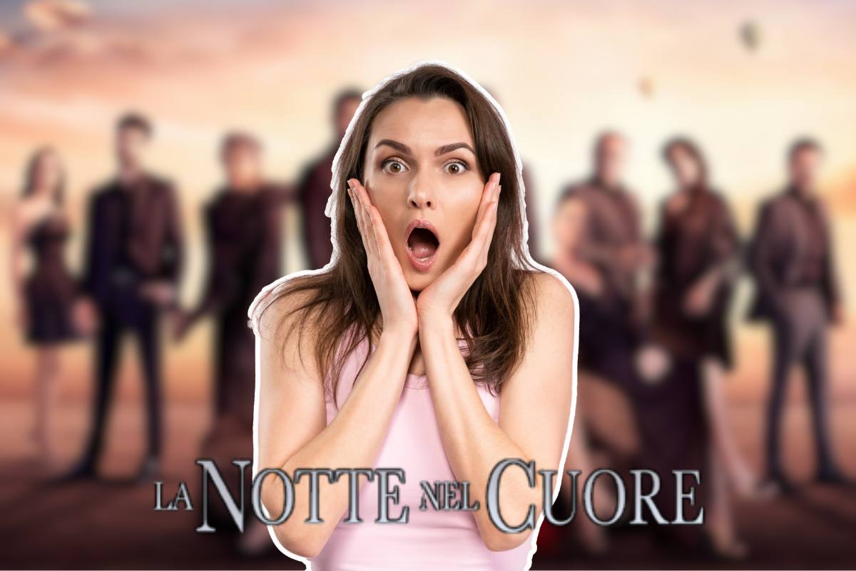 ragazza scioccate e scritta