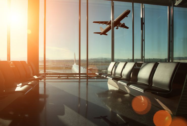 sala d'attesa aeroporto