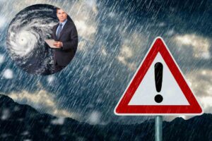 maltempo e meteorologo