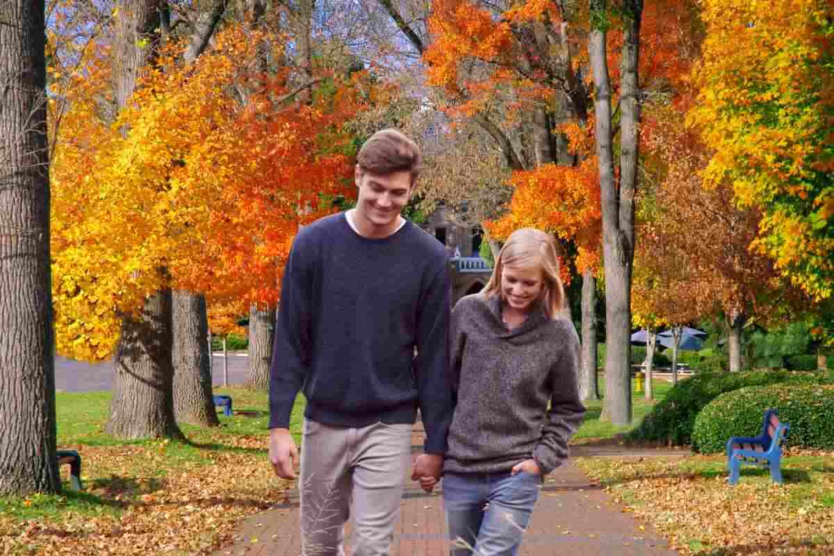 Passeggiata tra i boschi