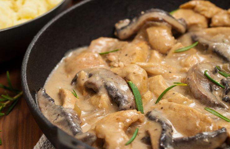 Fettine ai funghi 