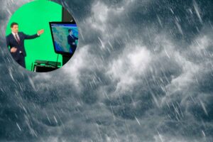 pioggia e meteorologo