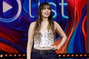 sarah toscano sul palco