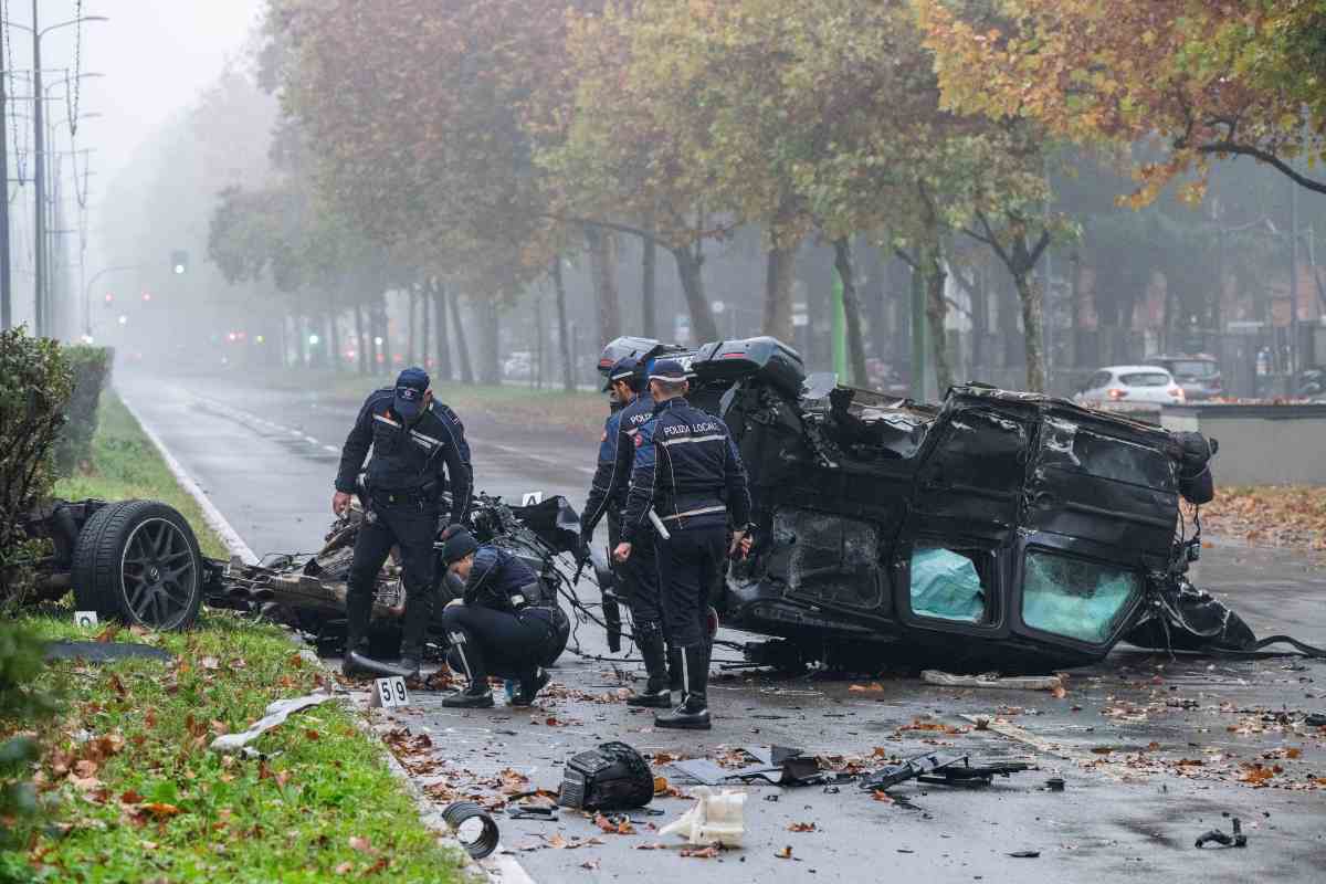 incidente stradale e polizia