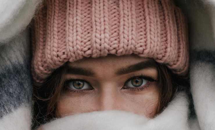 Meteo Italia donna freddo 