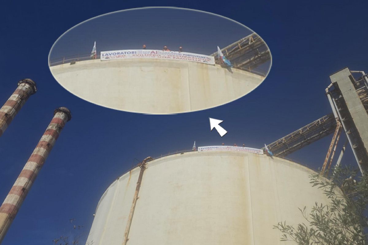 Silos protesta euroallumina