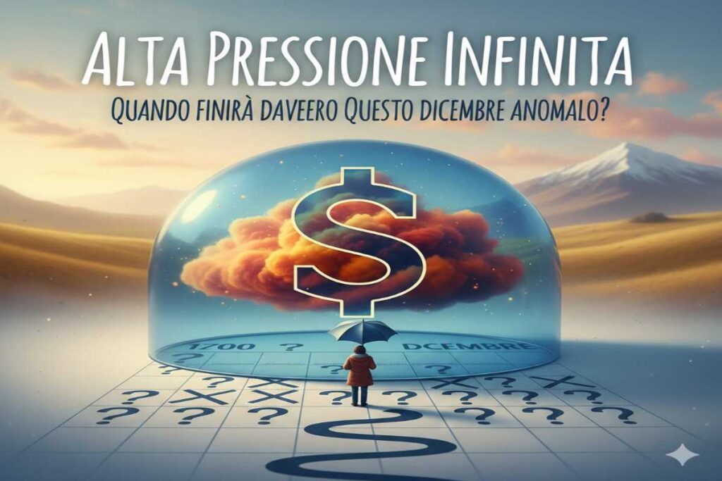 rappresentazione caldo anomalo dicembre