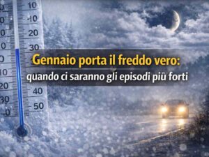 Freddo a gennaio