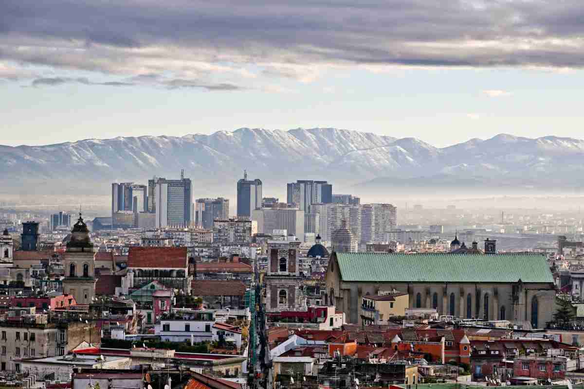 Freddo a Napoli